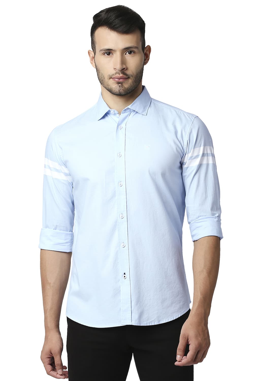 BASICS SLIM FIT OXFORD SHIRT