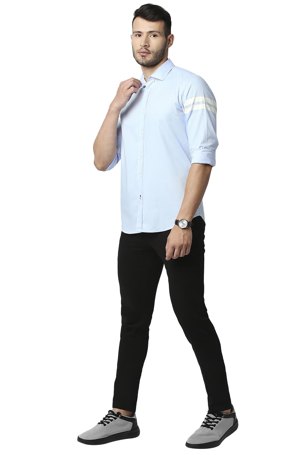 BASICS SLIM FIT OXFORD SHIRT