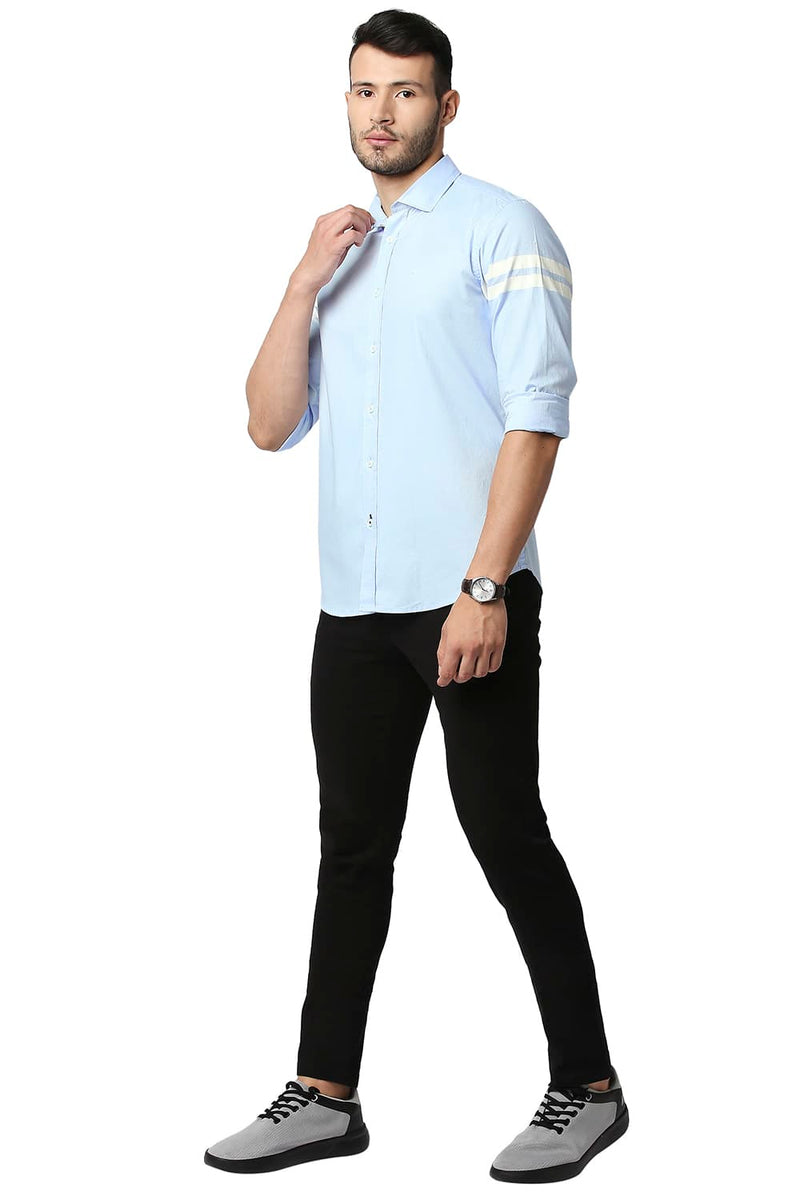 BASICS SLIM FIT OXFORD SHIRT