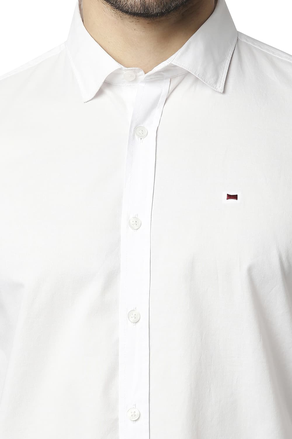 BASICS SLIM FIT OXFORD SHIRT