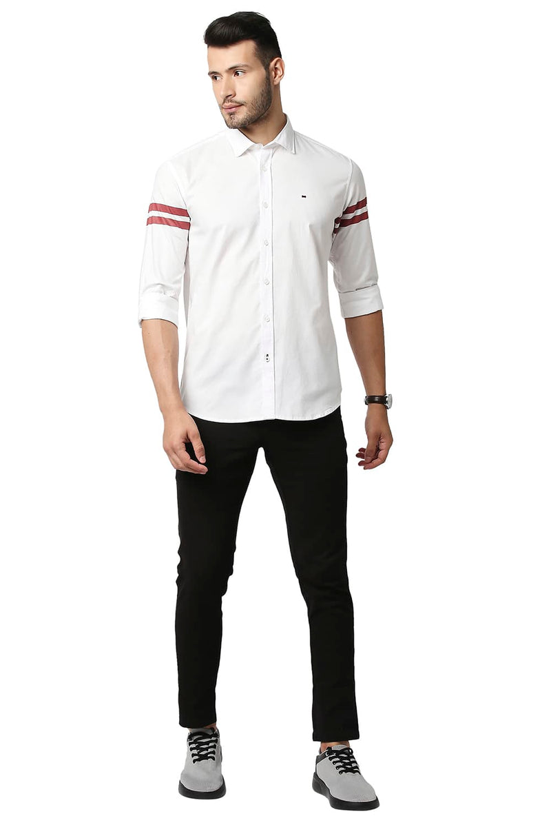 BASICS SLIM FIT OXFORD SHIRT