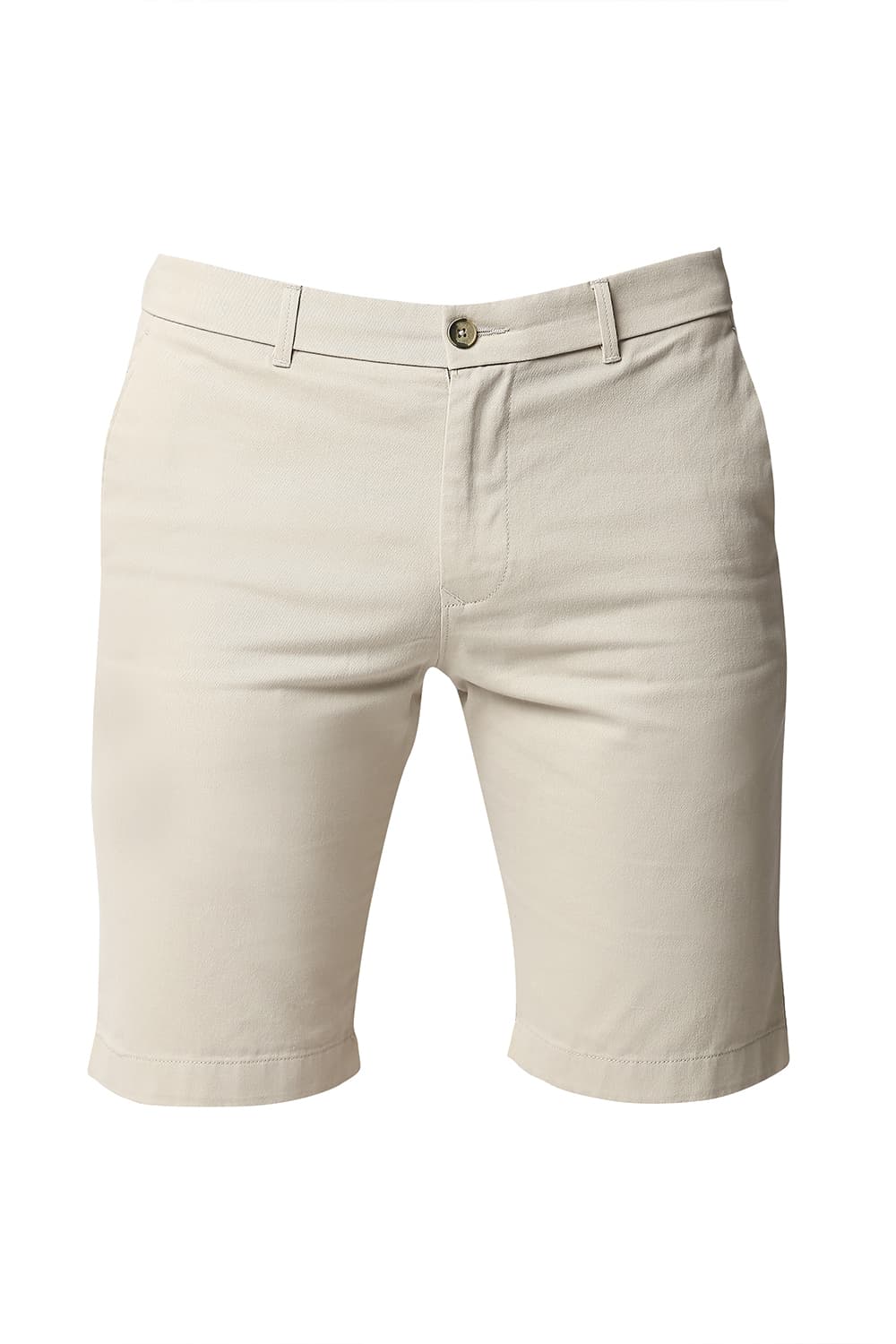 BASICS COMFORT FIT PURE COTTON TWILL SHORTS