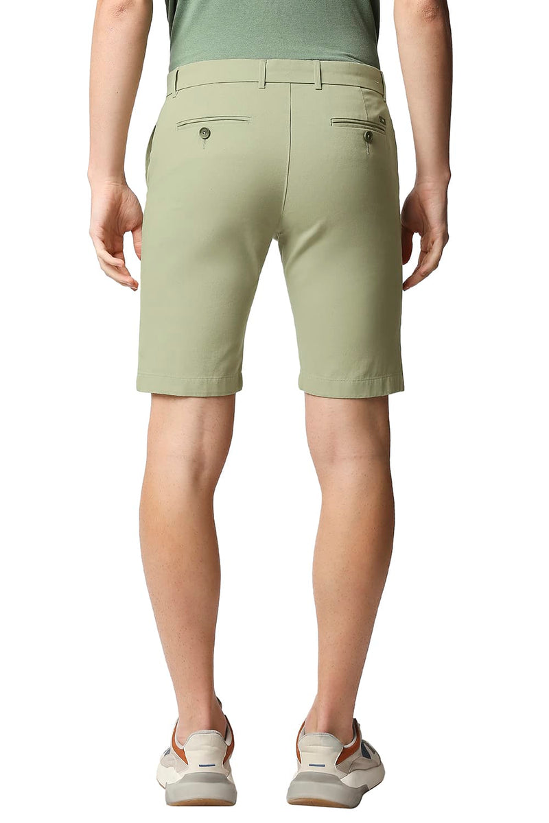 BASICS COMFORT FIT PURE COTTON TWILL SHORTS