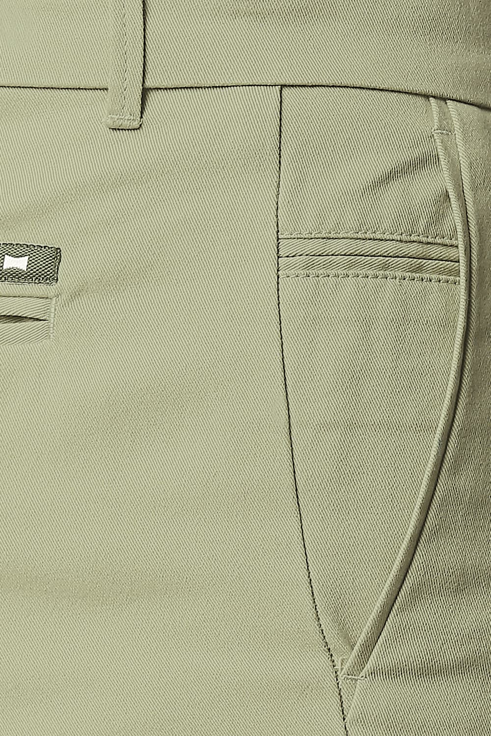 BASICS COMFORT FIT PURE COTTON TWILL SHORTS