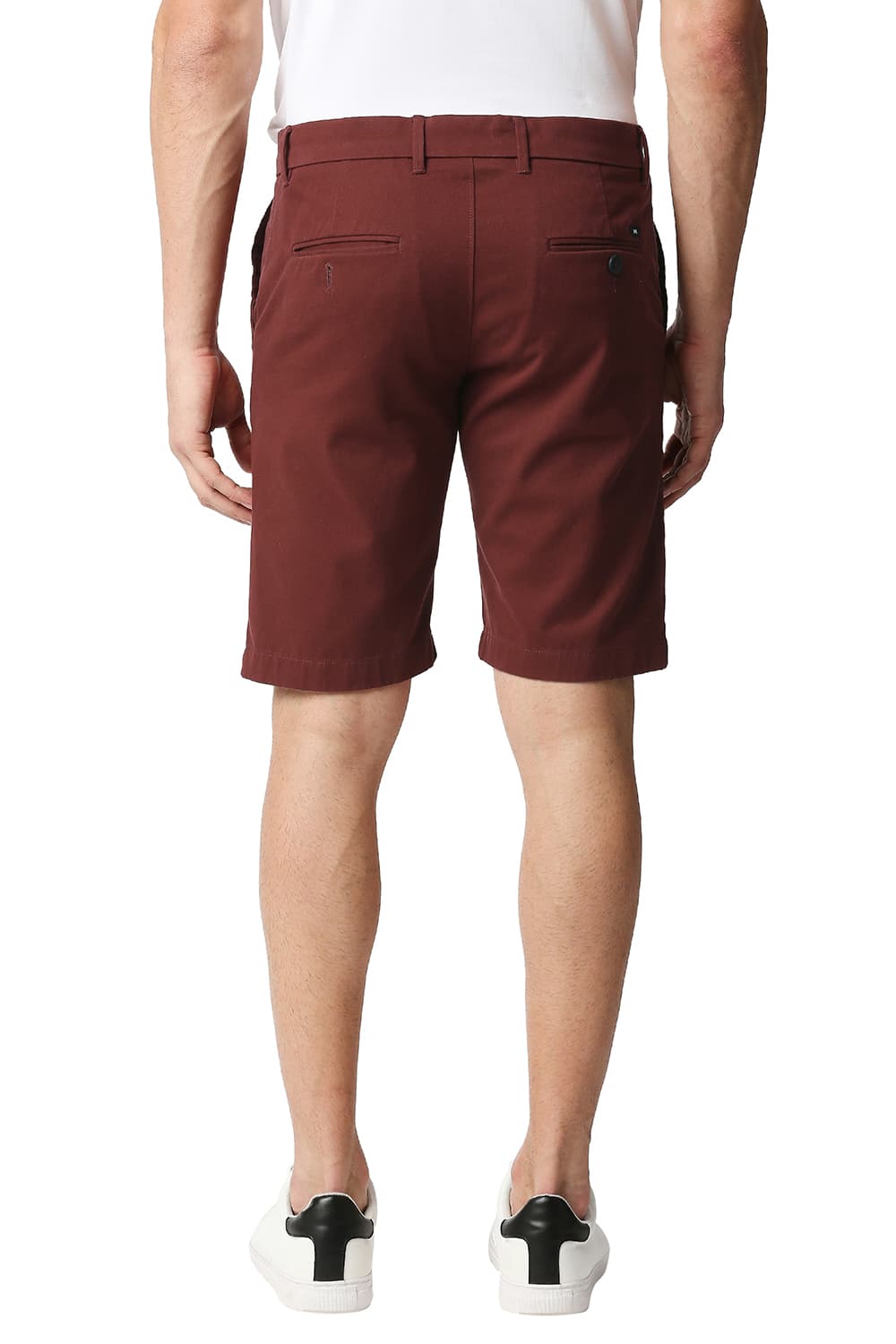 BASICS COMFORT FIT PURE COTTON TWILL SHORTS