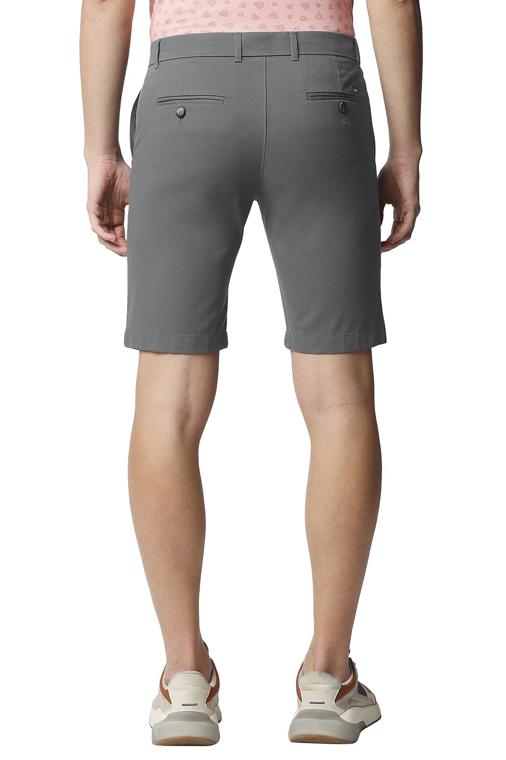 BASICS COMFORT FIT PURE COTTON TWILL SHORTS