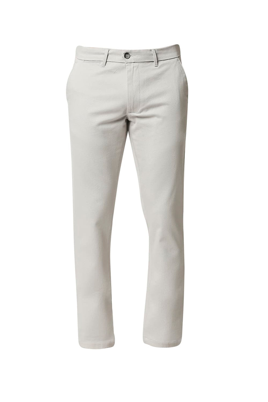 BASICS TAPERED FIT ANTARCTICA GREY STRETCH TROUSERS