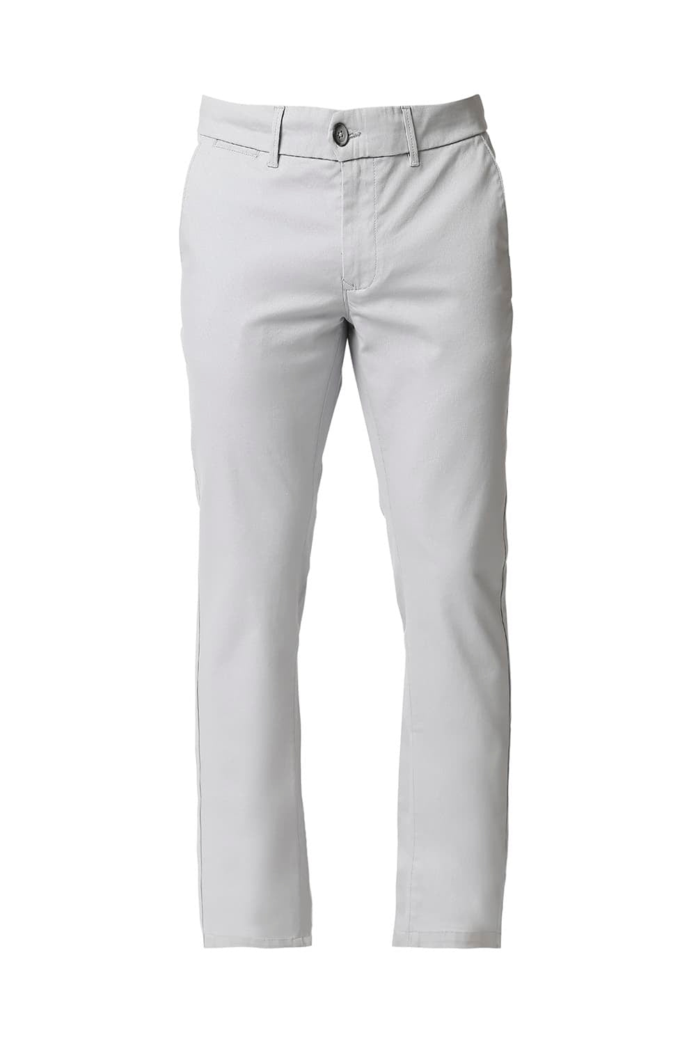 BASICS TAPERED FIT STRETCH TROUSERS