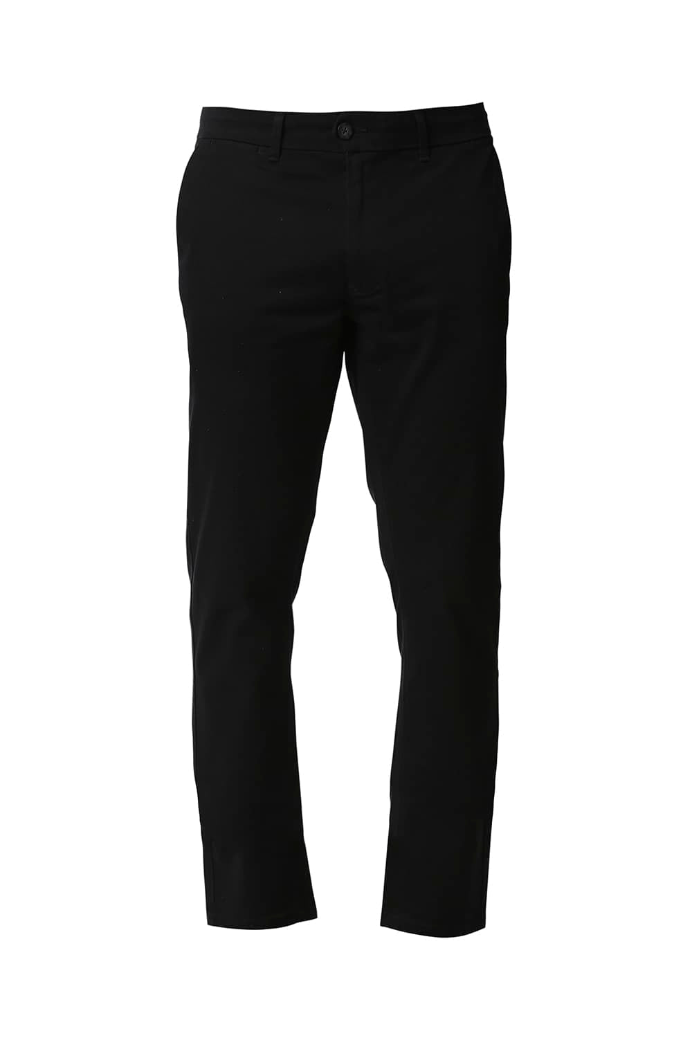 BASICS TAPERED FIT STRETCH TROUSERS