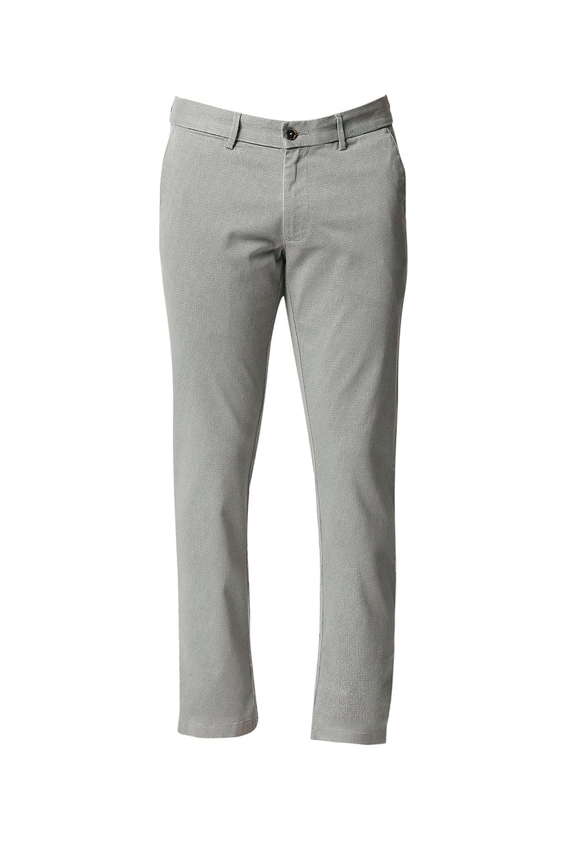 BASICS TAPERED FIT STRETCH TROUSERS