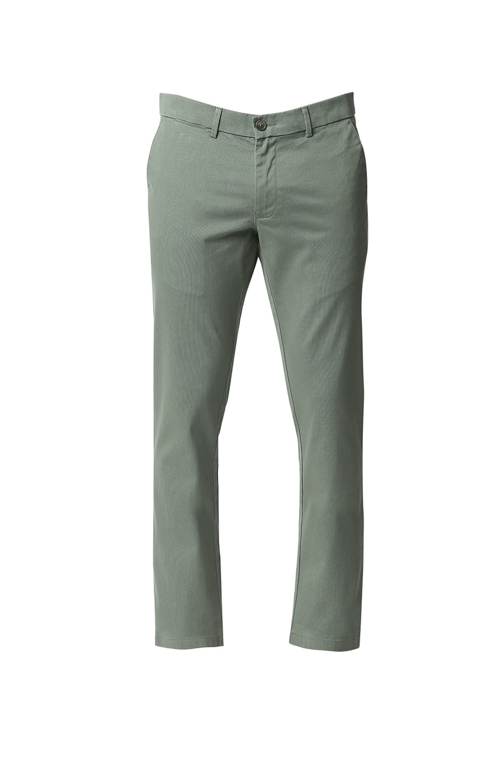 BASICS TAPERED FIT STRETCH TROUSERS