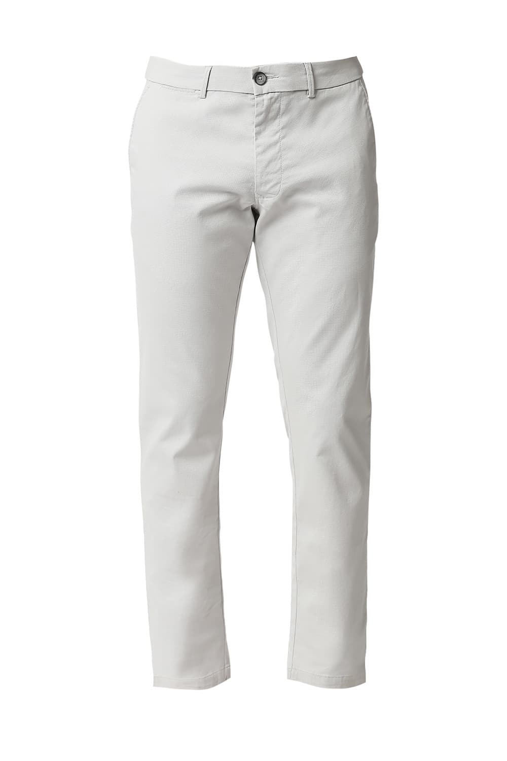 BASICS TAPERED FIT STRETCH TROUSERS