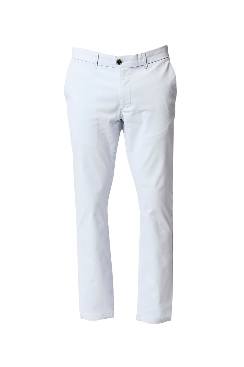 BASICS TAPERED FIT STRETCH TROUSERS