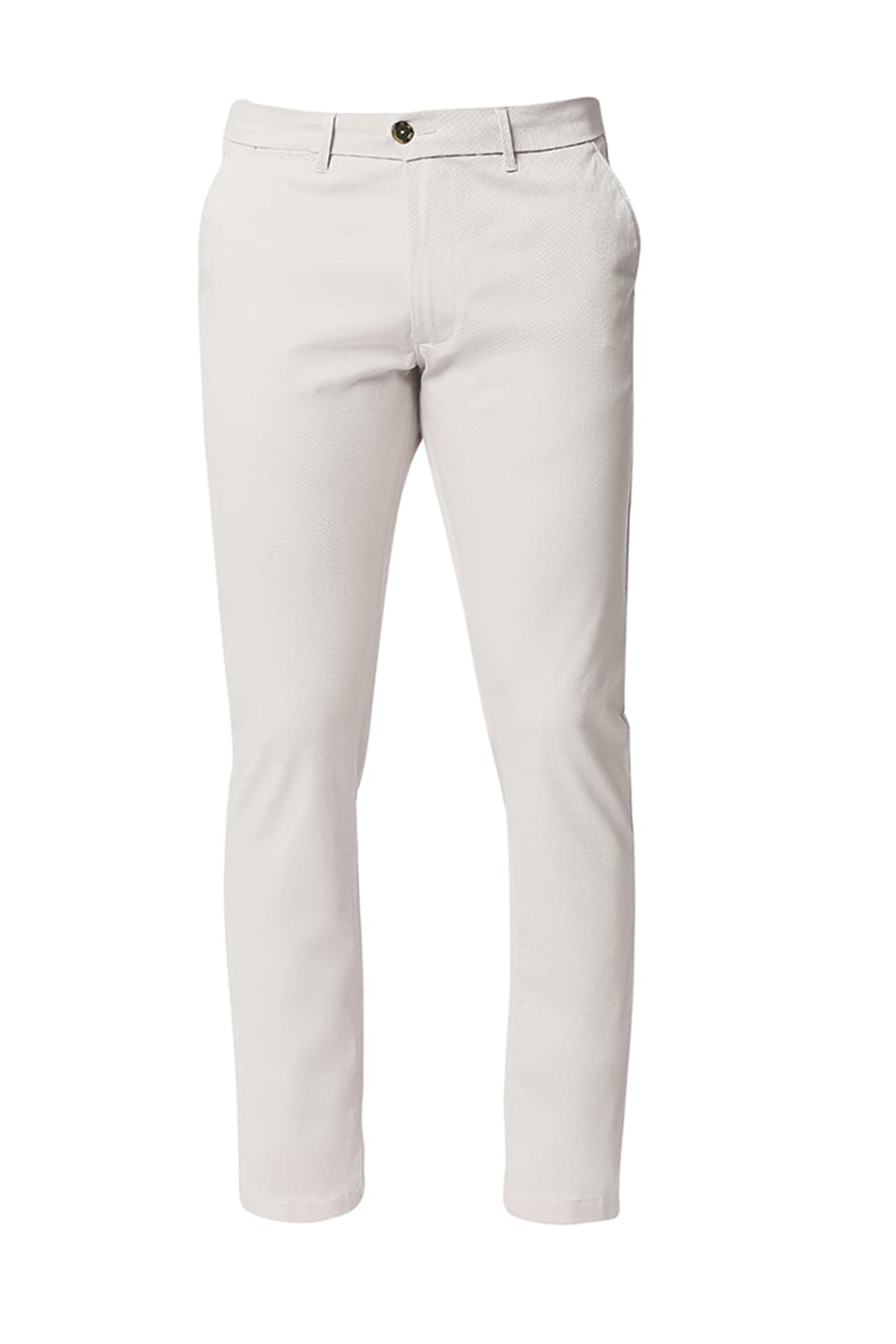 BASICS TAPERED FIT STRETCH TROUSERS