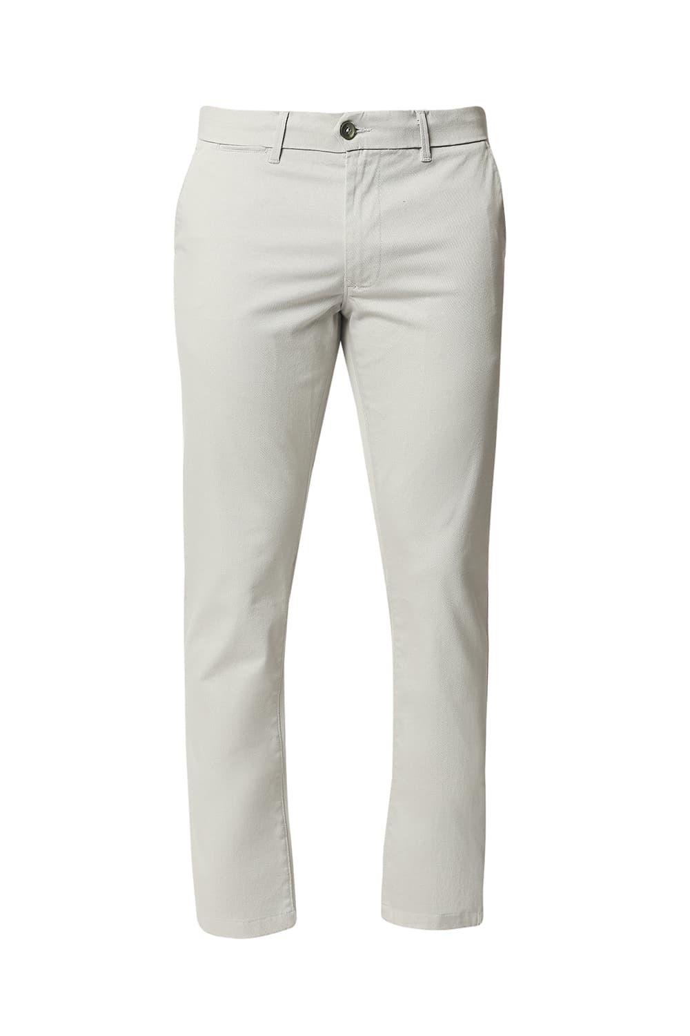 BASICS TAPERED FIT STRETCH TROUSERS