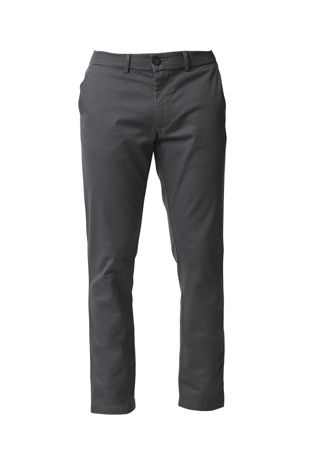 BASICS TAPERED FIT STRETCH TROUSERS