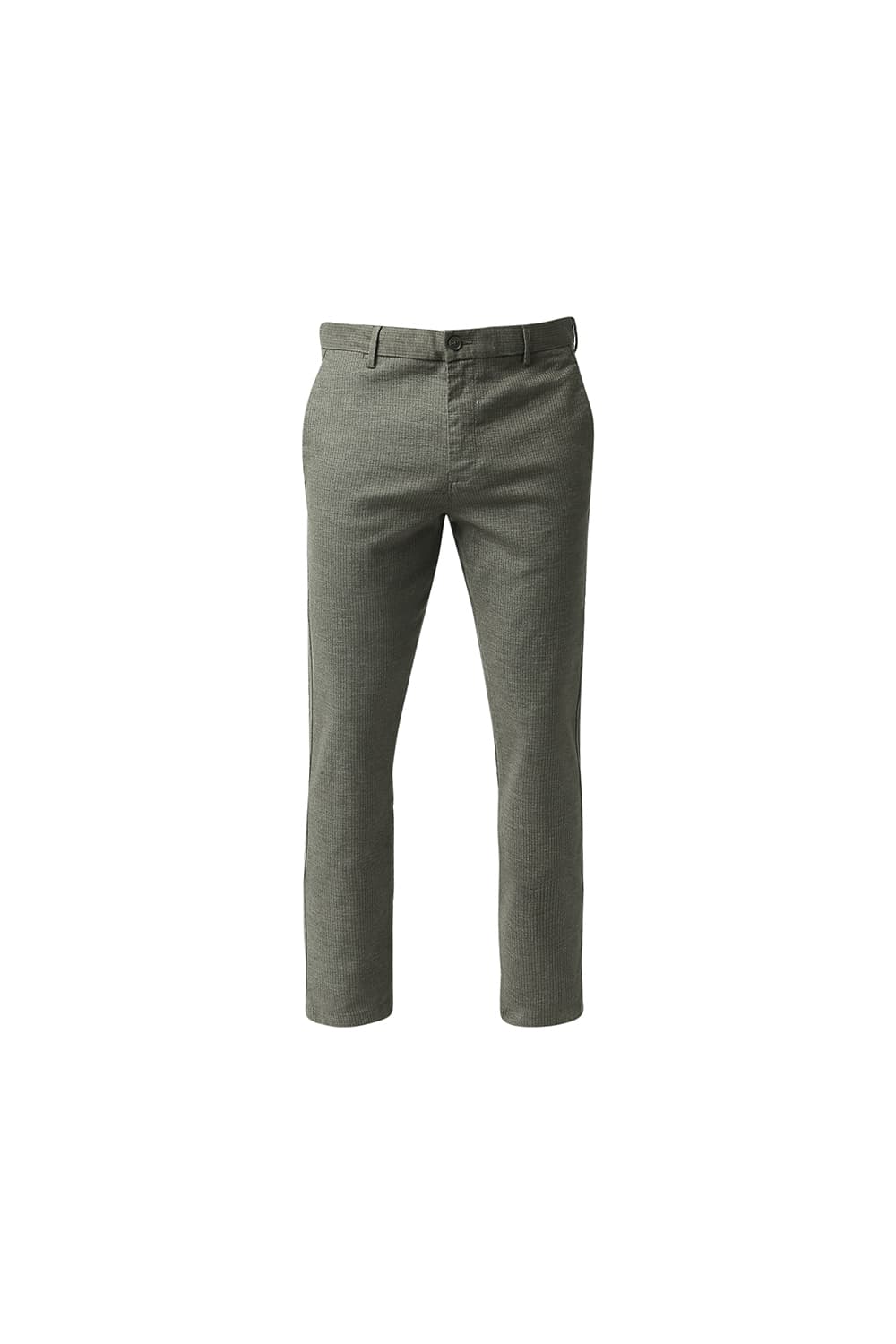 BASICS TAPERED FIT STRETCH TROUSERS