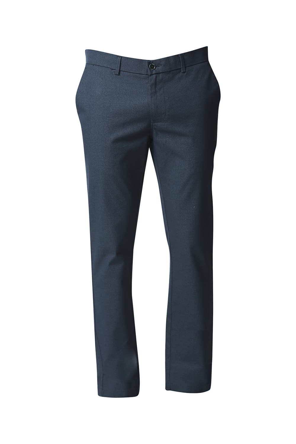 BASICS TAPERED FIT STRETCH TROUSERS