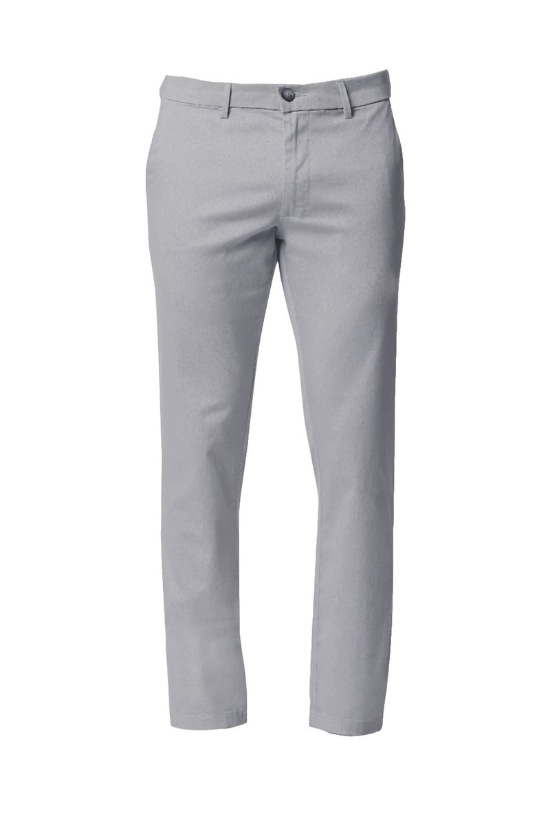 BASICS TAPERED FIT STRETCH TROUSERS