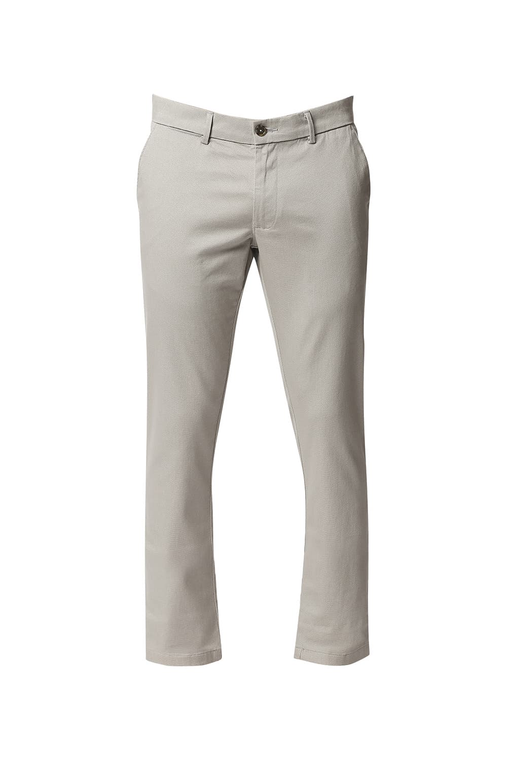 BASICS TAPERED FIT STRETCH TROUSERS