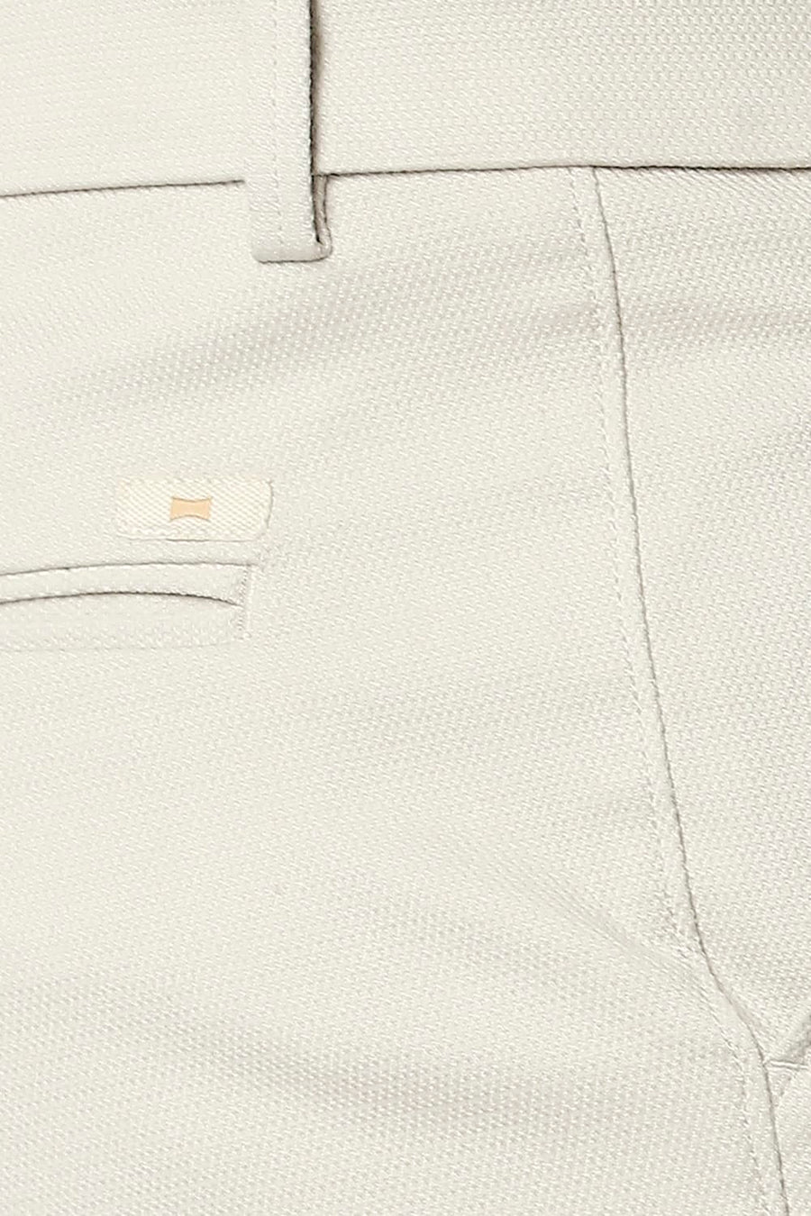 BASICS TAPERED FIT BIRCH STONE STRETCH TROUSERS