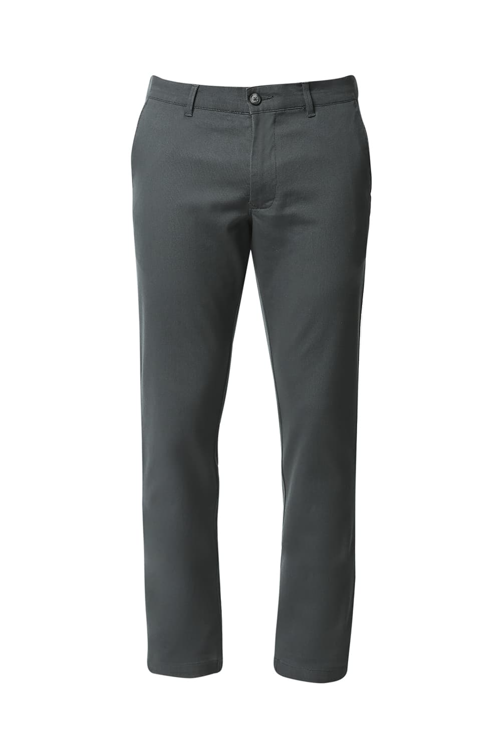 BASICS TAPERED FIT STRETCH TROUSERS