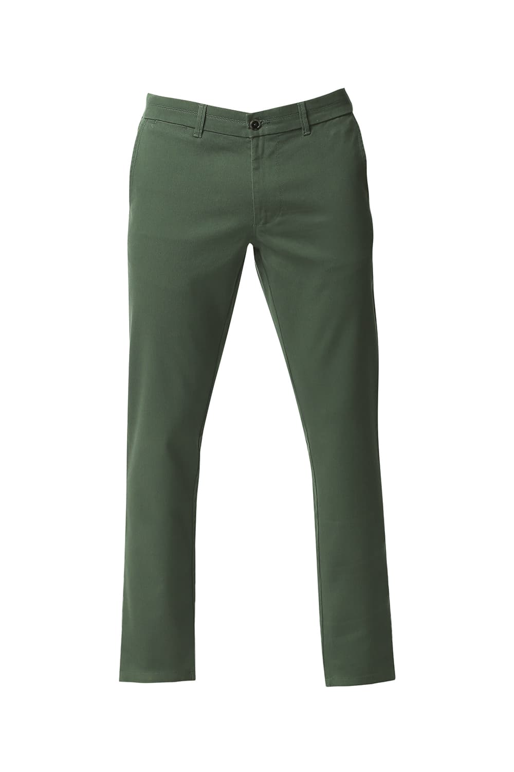 BASICS TAPERED FIT STRETCH TROUSERS