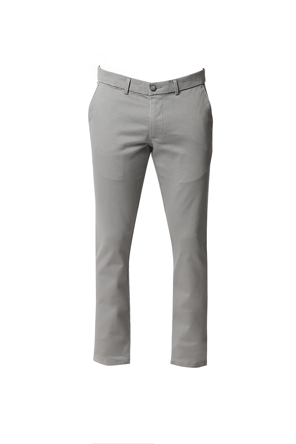 BASICS TAPERED FIT STRETCH TROUSERS