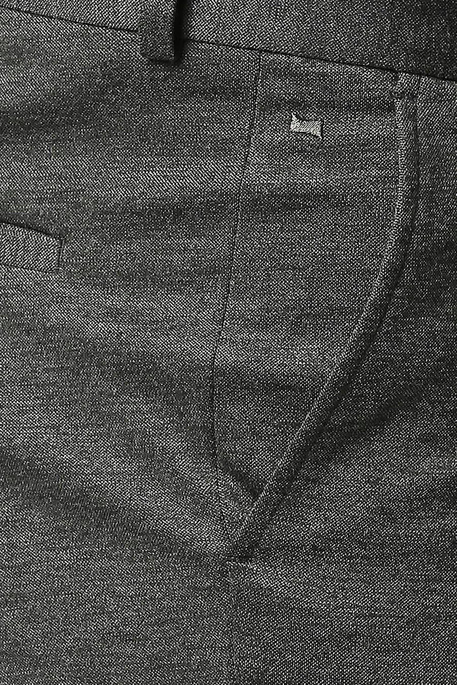 BASICS TAPERED FIT GARGOYLE STRETCH KNIT TROUSERS