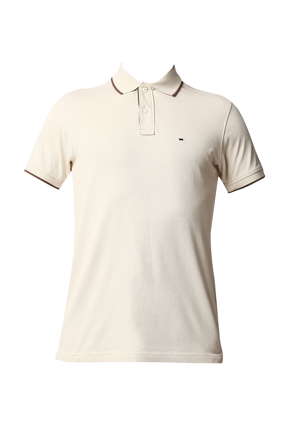 BASICS MUSCLE FIT POLO T-SHIRT