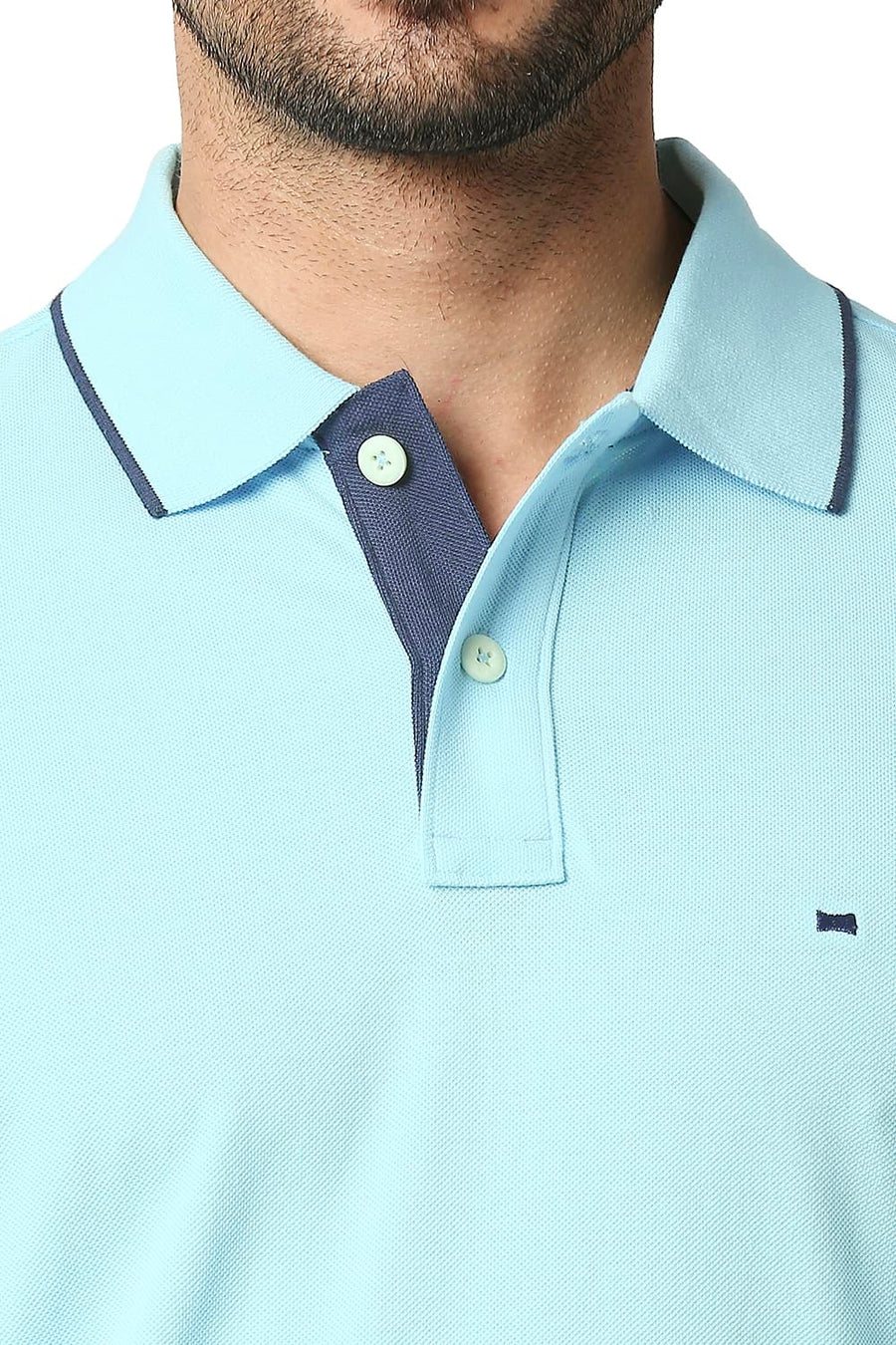 BASICS MUSCLE FIT ATOMIZER POLO T-SHIRT