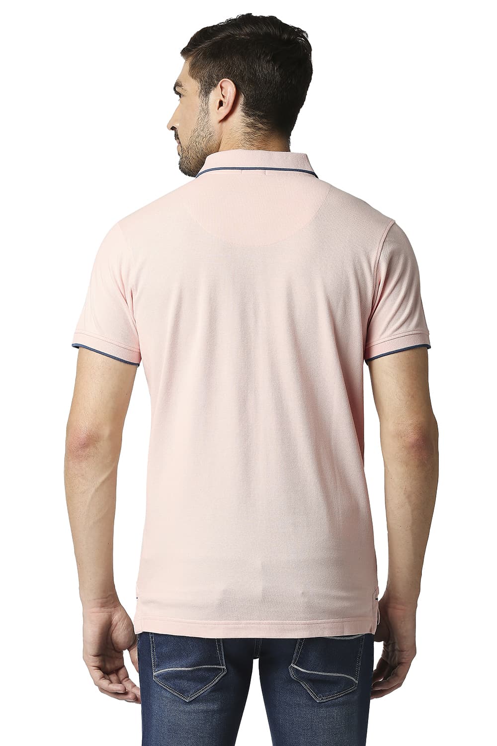 BASICS MUSCLE FIT POLO T-SHIRT