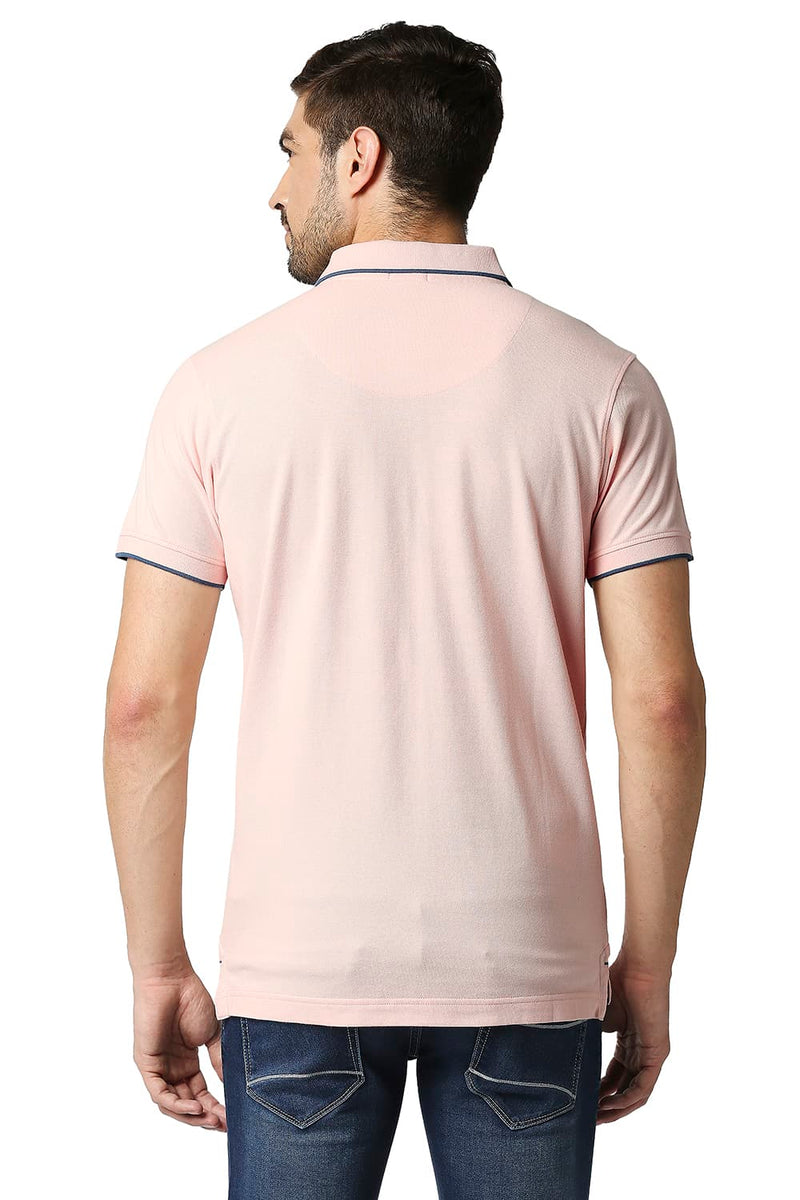 BASICS MUSCLE FIT POLO T-SHIRT