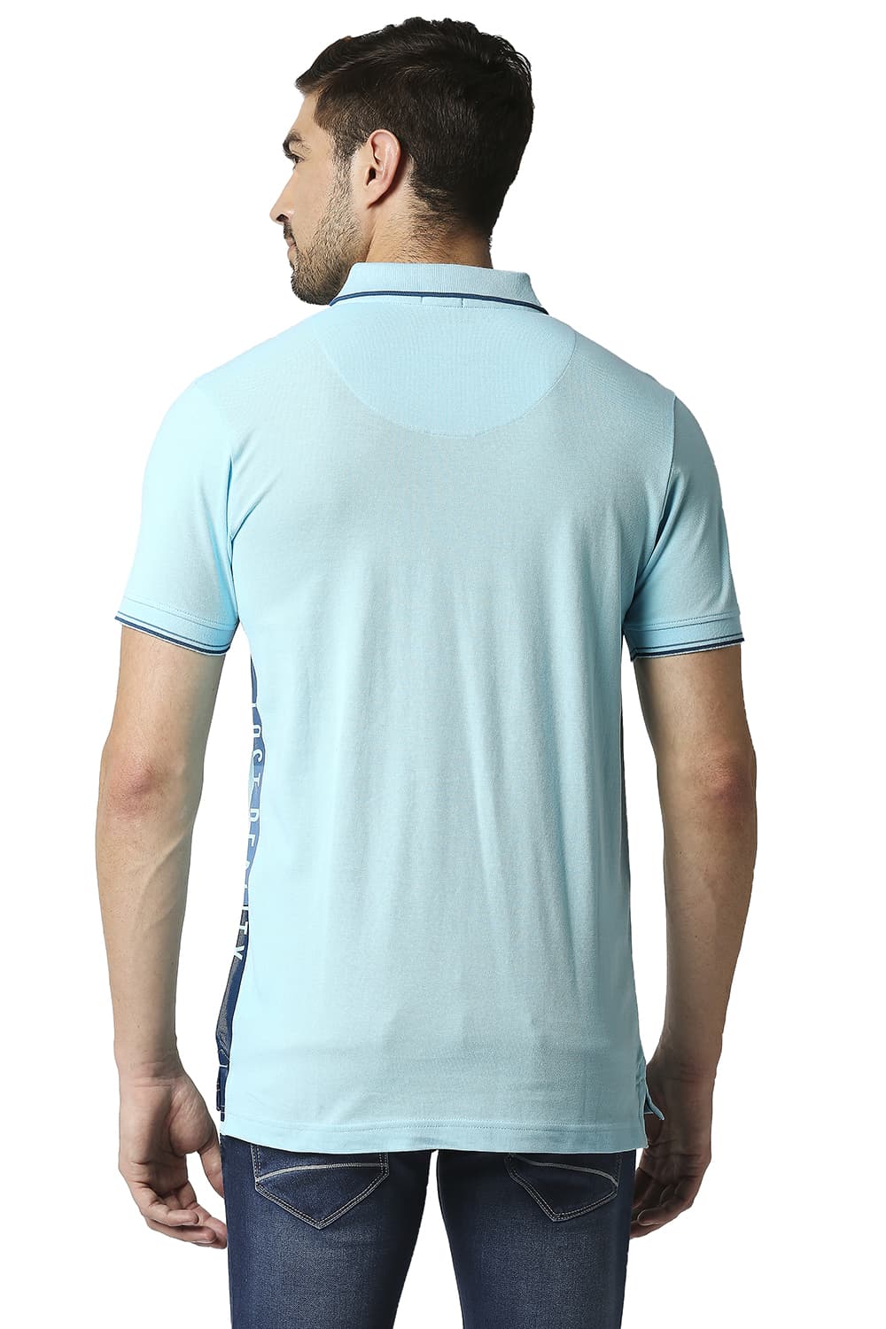 BASICS MUSCLE FIT POLO T-SHIRT