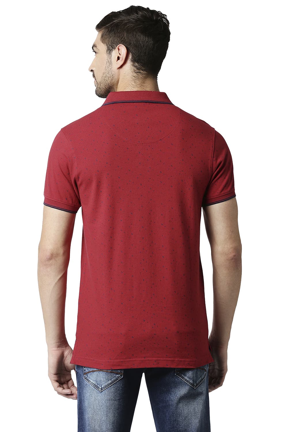 BASICS MUSCLE FIT POLO T-SHIRT