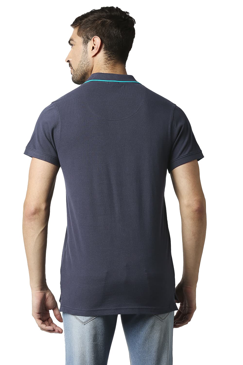 BASICS MUSCLE FIT POLO T-SHIRT