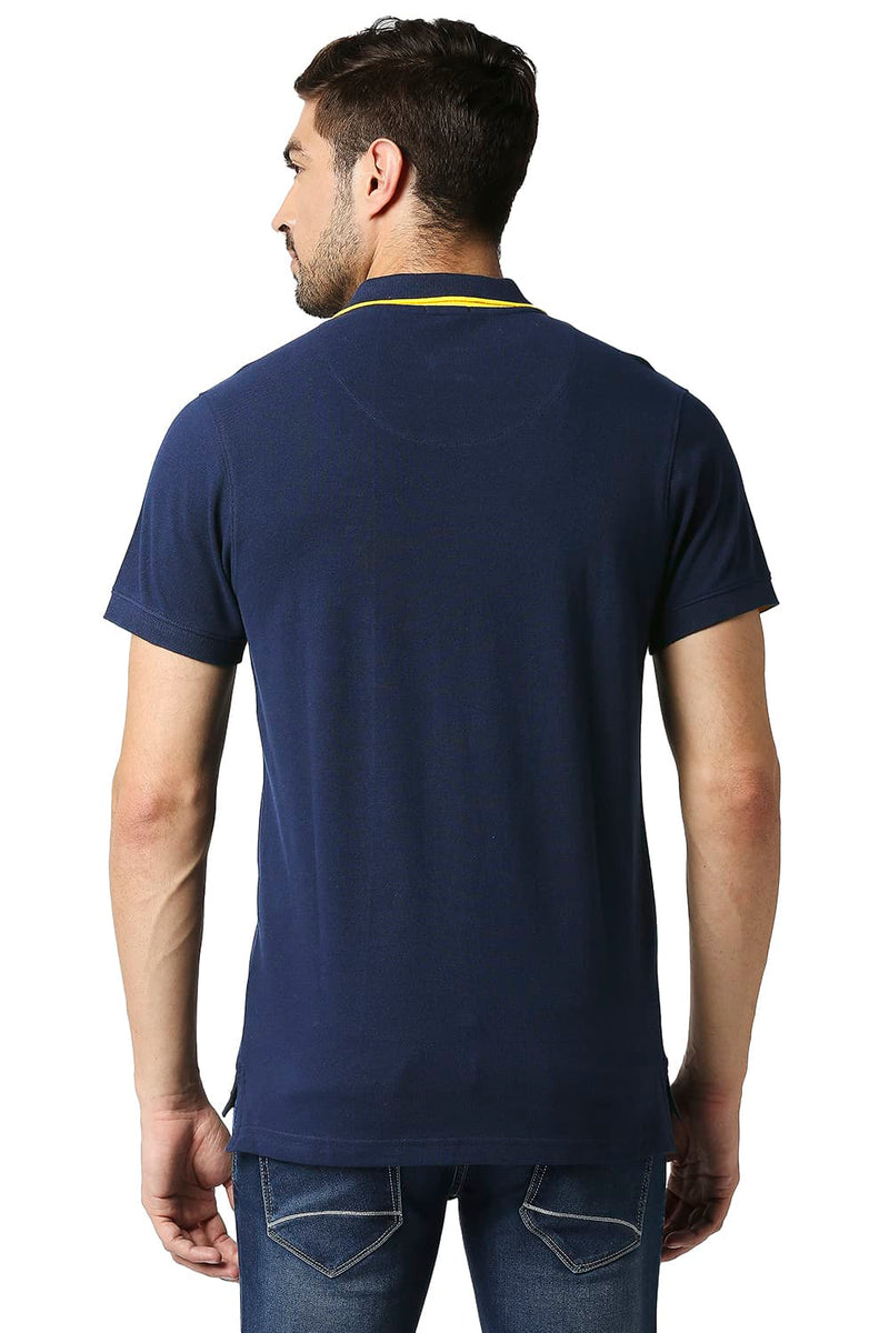 BASICS MUSCLE FIT POLO T-SHIRT