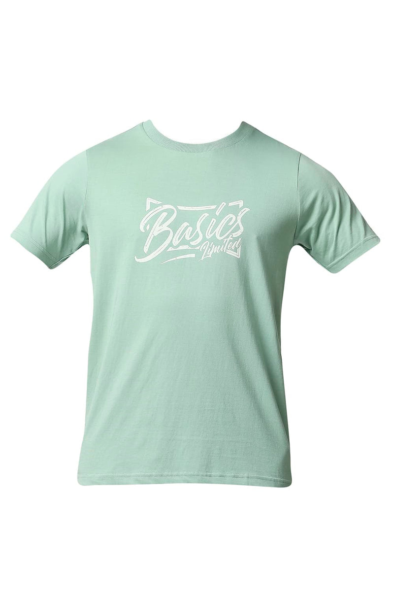 BASICS MUSCLE FIT CREW NECK T-SHIRT