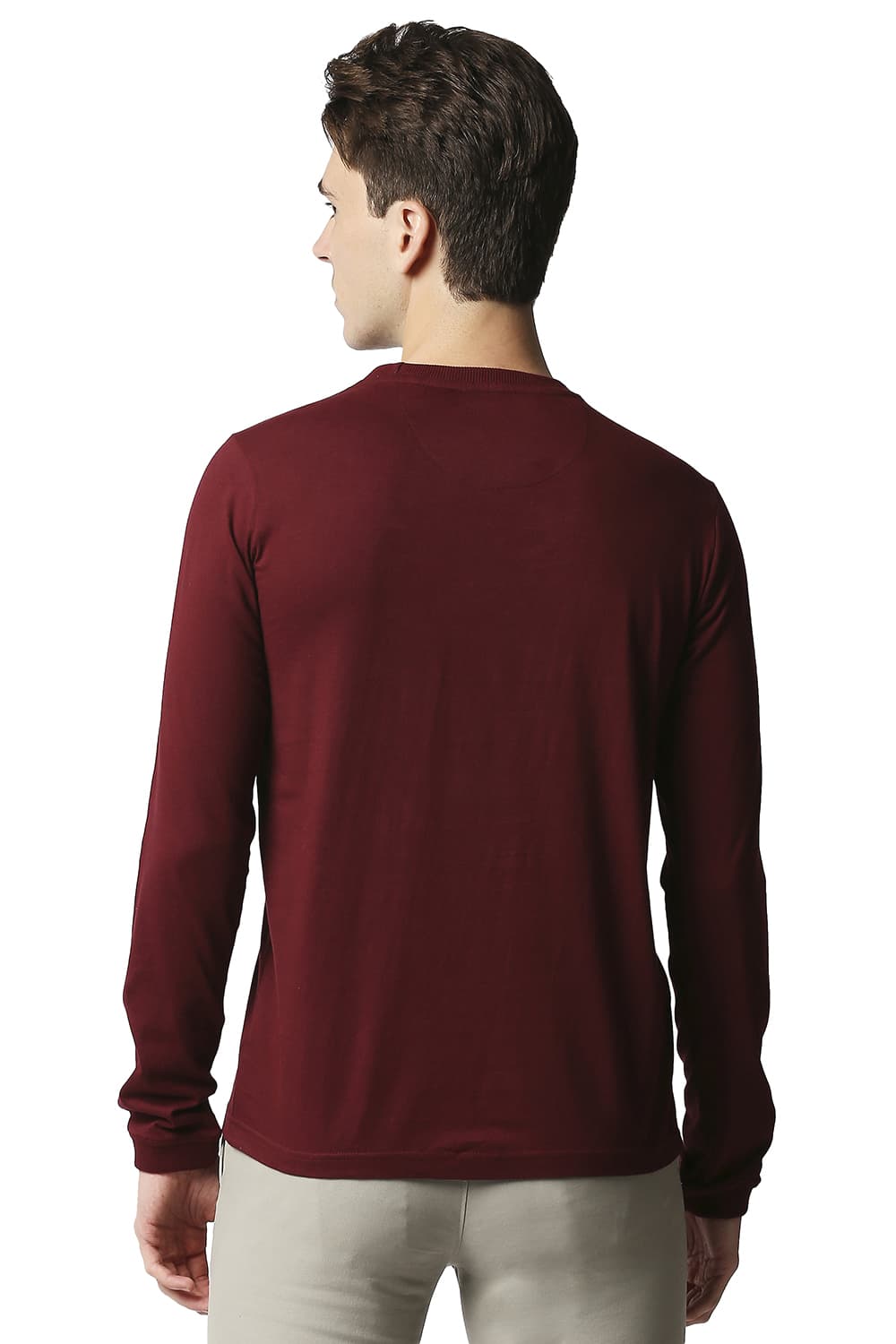 BASICS MUSCLE FIT CREW NECK T-SHIRT