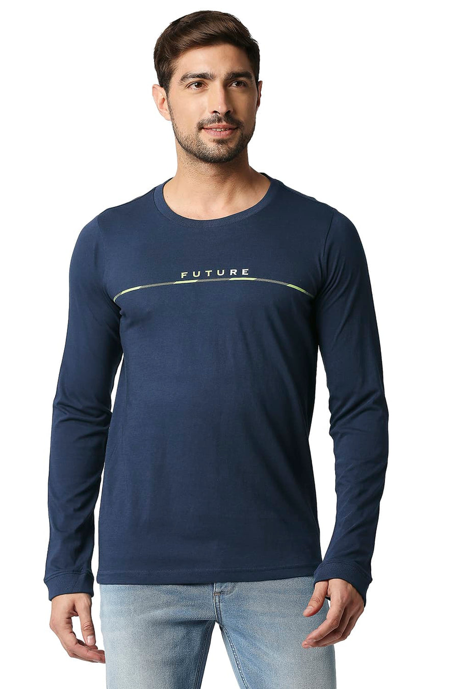 BASICS MUSCLE FIT POSEIDON CREW T-SHIRT