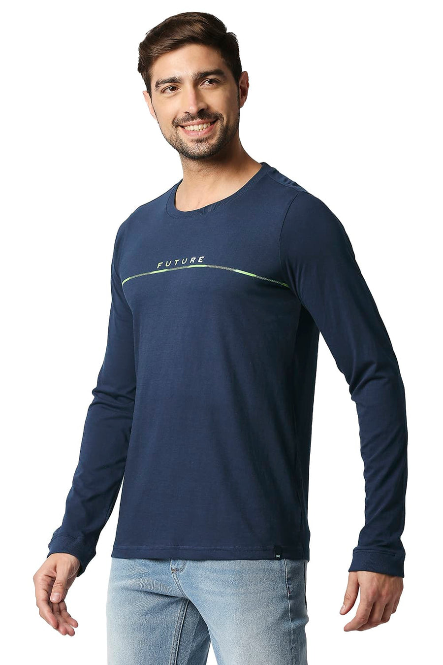 BASICS MUSCLE FIT POSEIDON CREW T-SHIRT