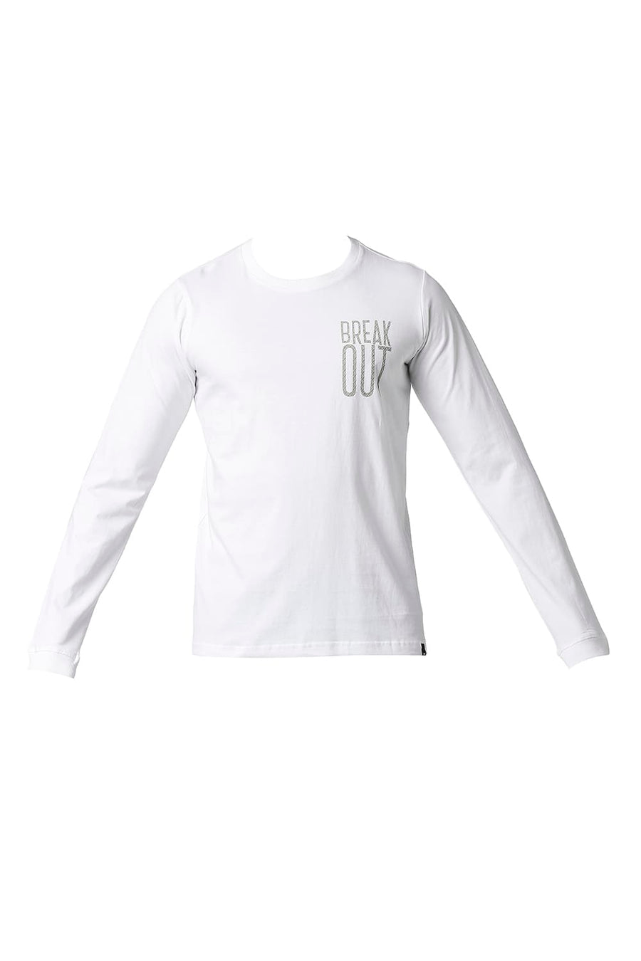 BASICS MUSCLE FIT BRIGHT WHITE CREW T-SHIRT