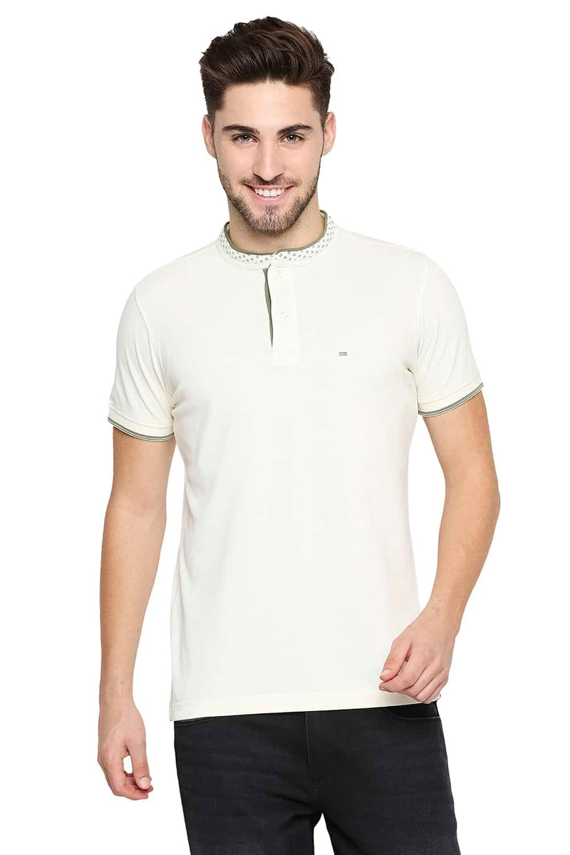 BASICS MUSCLE FIT POLO T-SHIRT