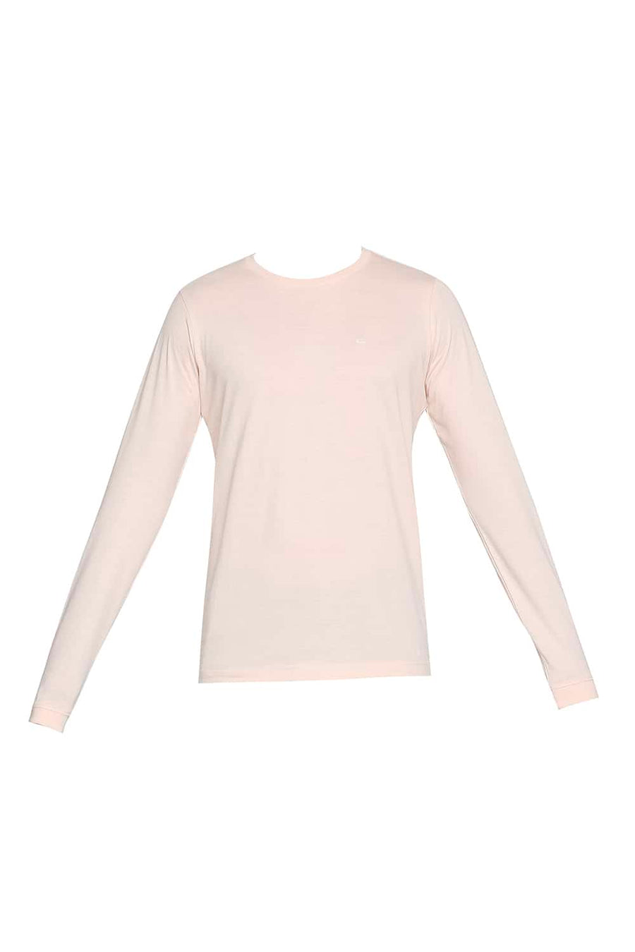 BASICS MUSCLE FIT SCALLOP SHELL CREW NECK T-SHIRT