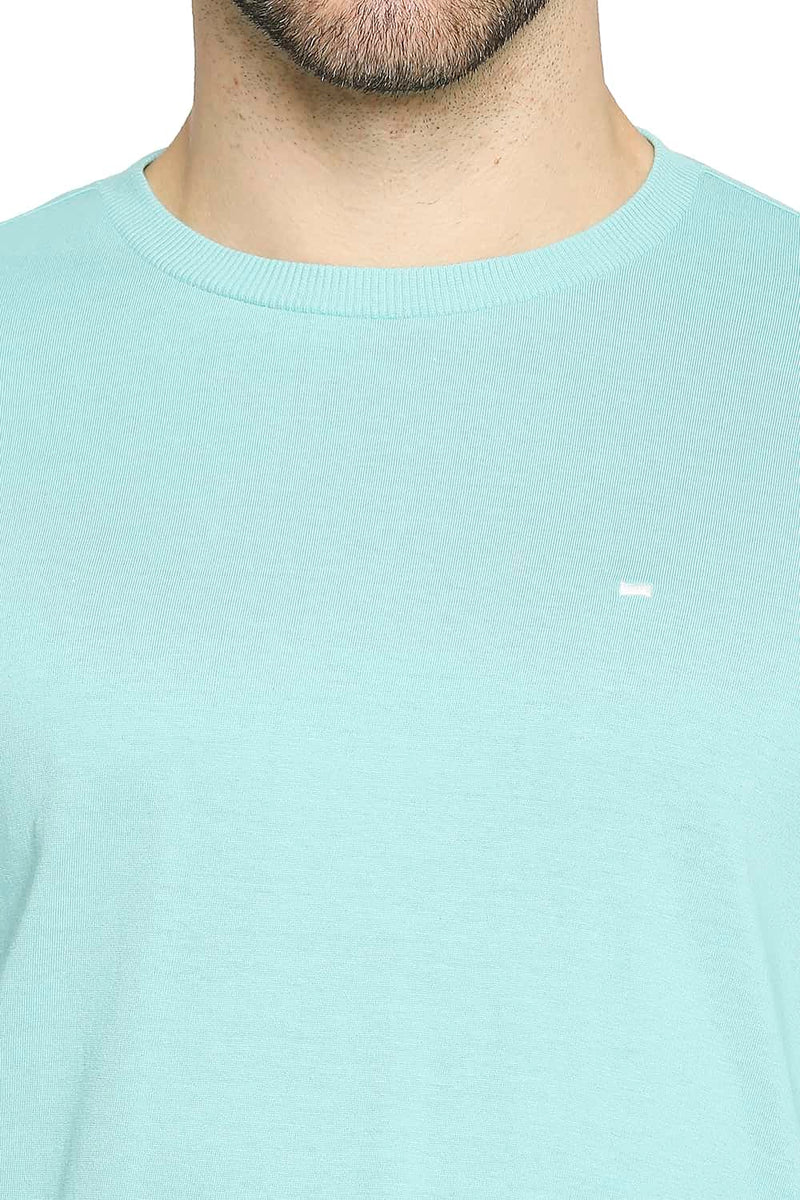 BASICS MUSCLE FIT CREW NECK T-SHIRT