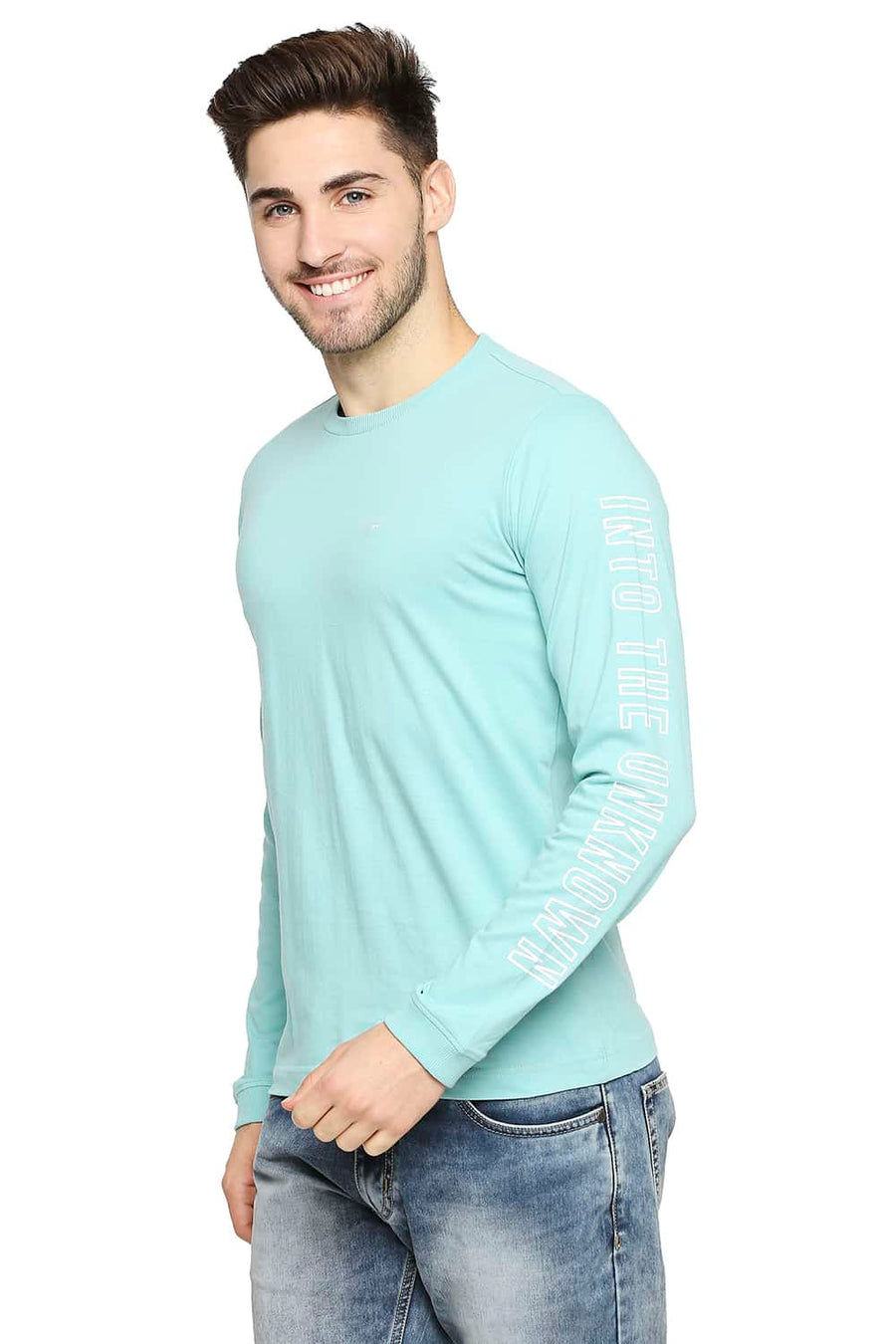 BASICS MUSCLE FIT CANTON CREW NECK T-SHIRT