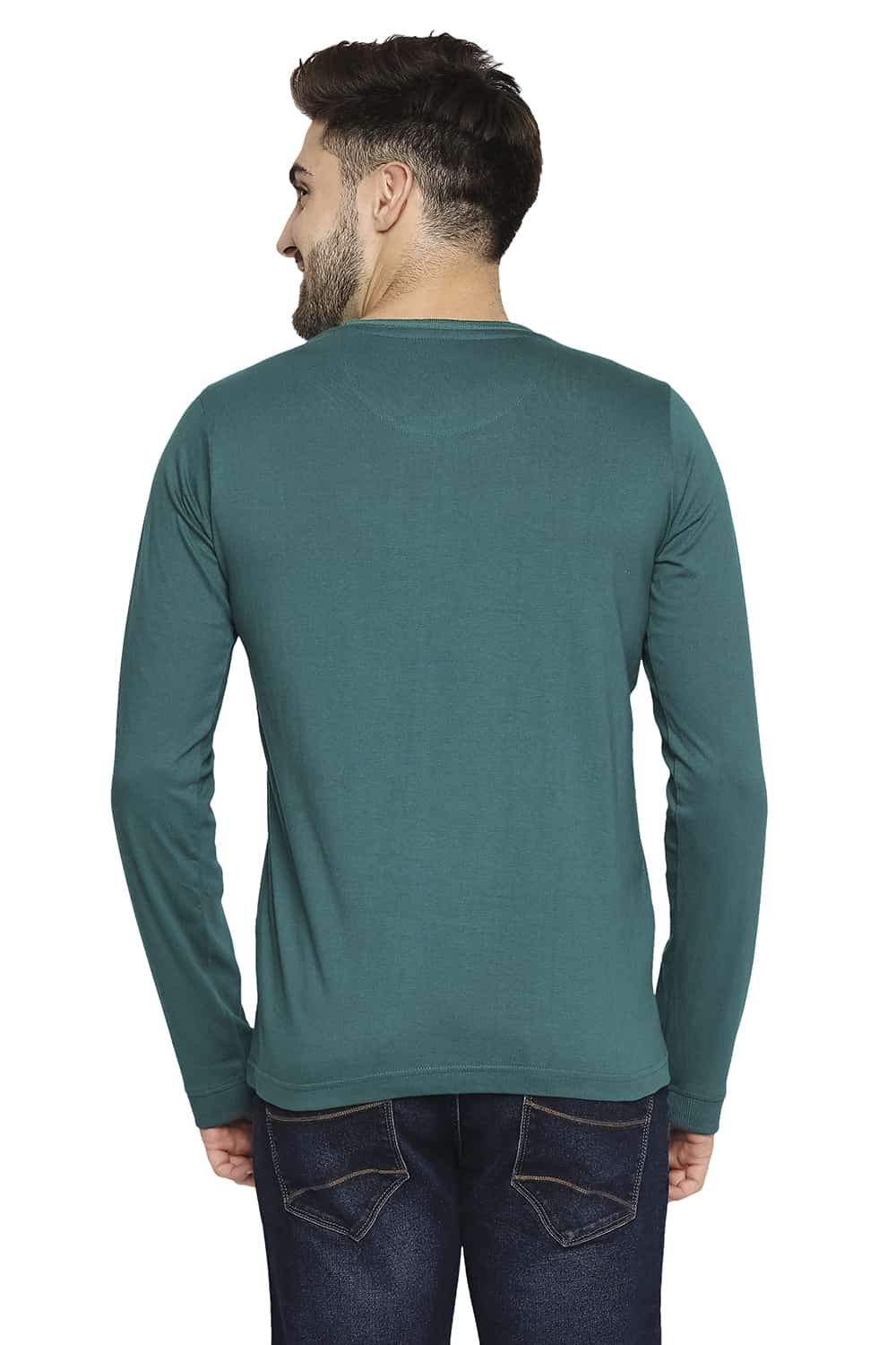 BASICS MUSCLE FIT CREW NECK T-SHIRT