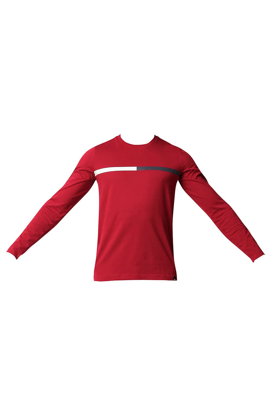 BASICS MUSCLE FIT CHILLI PEPPER CREW NECK T-SHIRT
