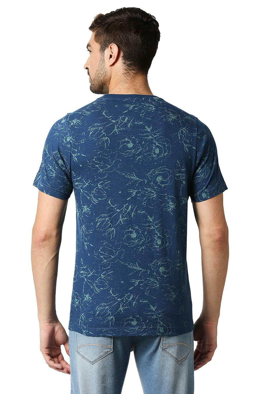 BASICS MUSCLE FIT POSEIDON CREW T-SHIRT