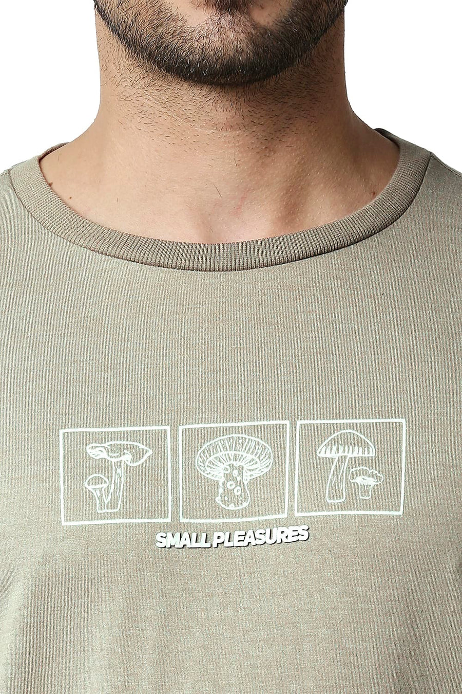BASICS MUSCLE FIT OVERLAND TREK CREW T-SHIRT